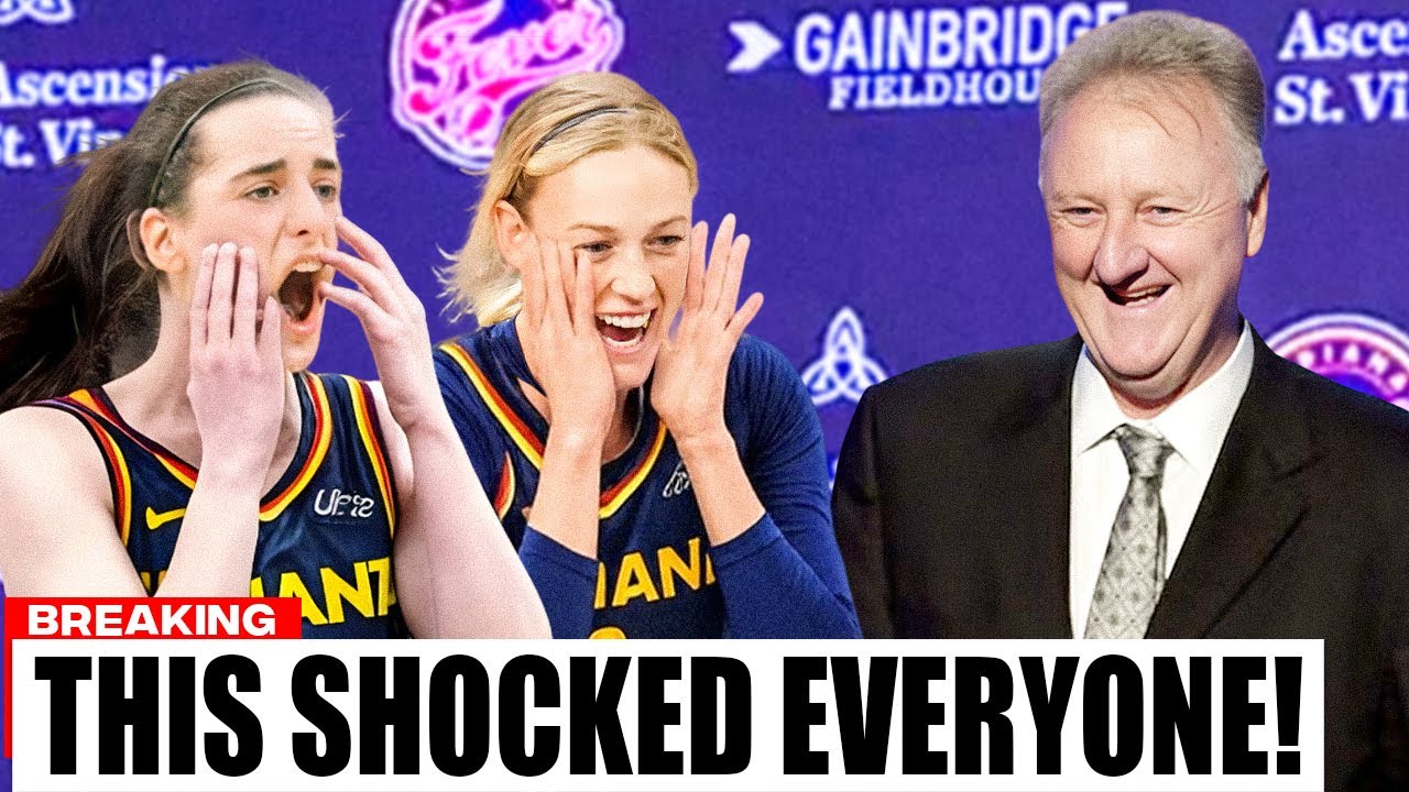 Larry Bird TO JOIN Indiana Fever To COACH Caitlin Clark & Sophie Cunningham?!