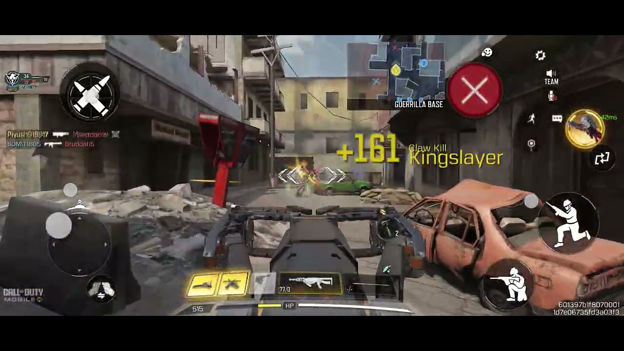 My First Unedited COD Match Classic Gameplay #parkertheslayerclip #codm #callofduty 