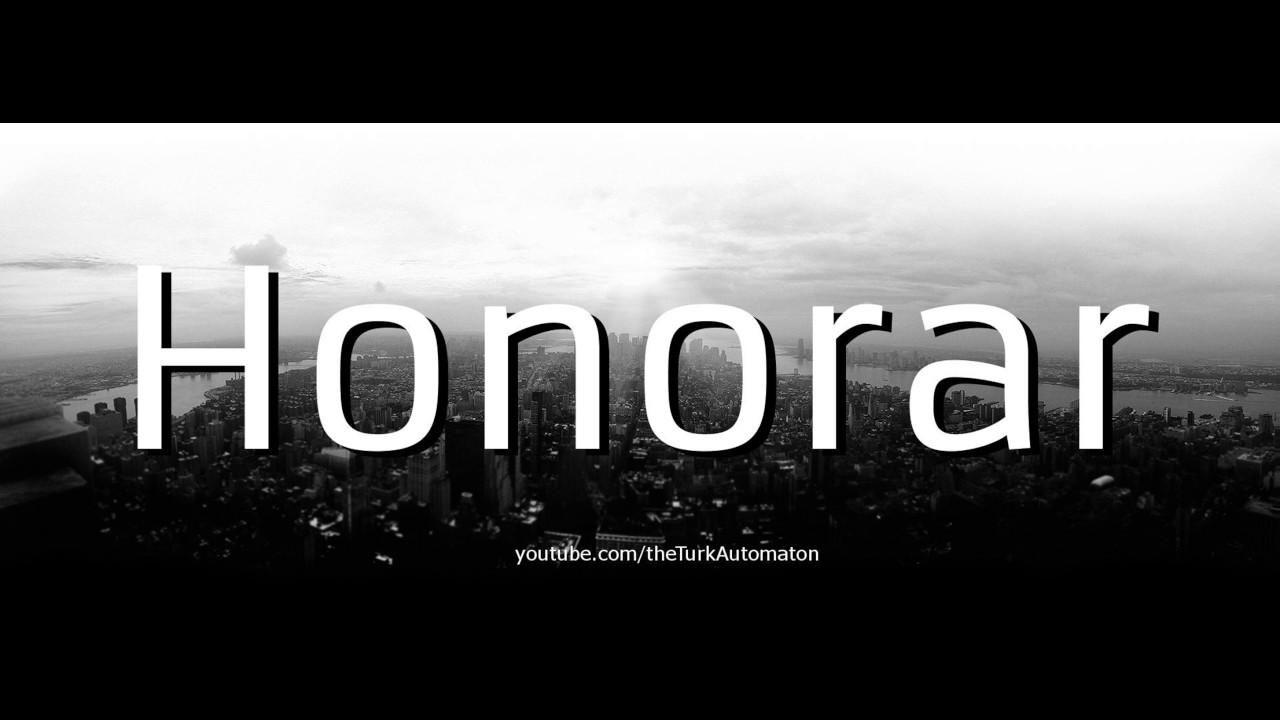 Jak wym&oacute;wić Honorar w języku niemieckim?