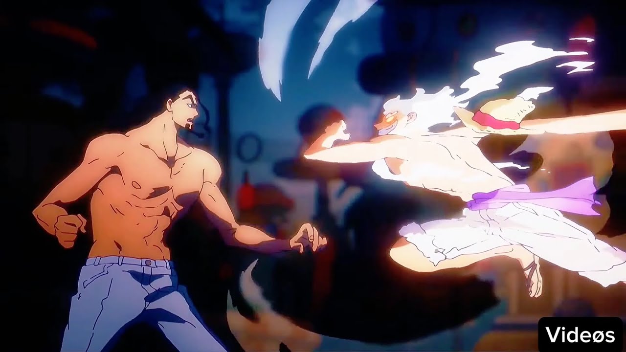 Luffy Vs  Lucci Full Fight 4K