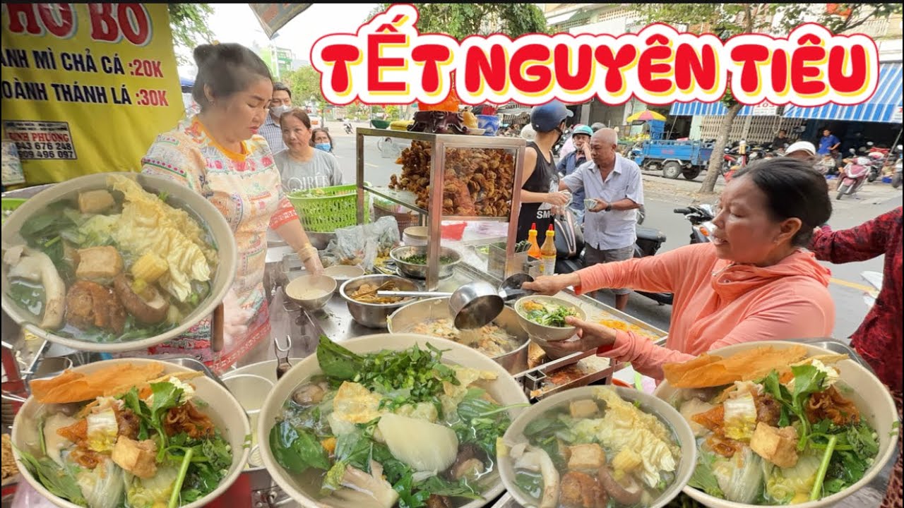 Khủng Khiếp TẾT NGUYÊN TIÊU Tiệm CHAY CHỊ DIỄM khách ĐÔNG làm NÁ THỞ 