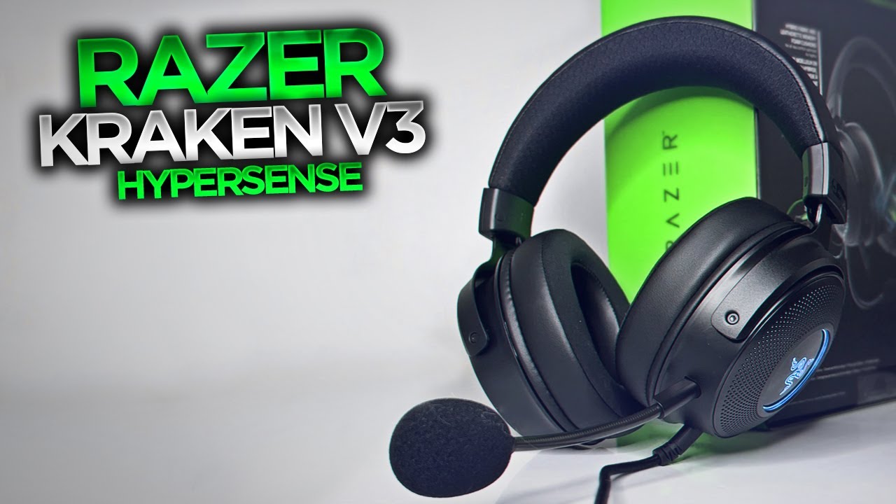 ME ENAMORÉ, AUDIFONOS QUE VIBRAN / RAZER KRAKEN V3 HYPERSENSE [REVIEW]