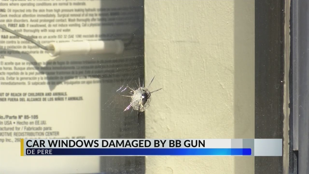 Windows Damaged by BB Gun in De Pere