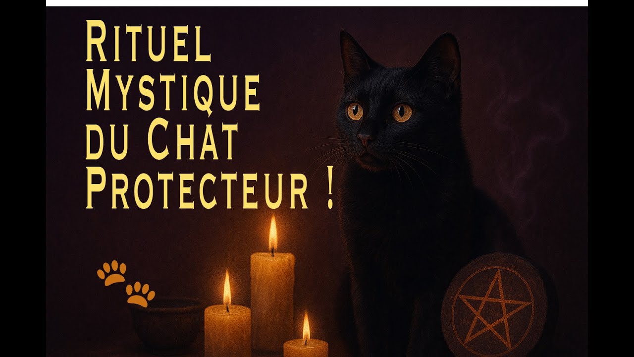 Le Rituel Mystique du Chat Protecteur 🐾 : Éloignez les Énergies Négatives »