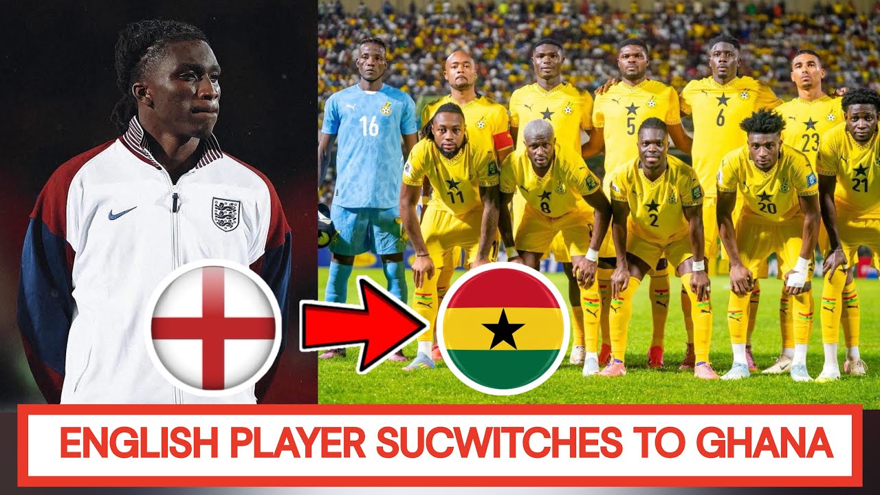 BLACK STARS NEWS: English Player Switches to Ghana Ahead of World Cup