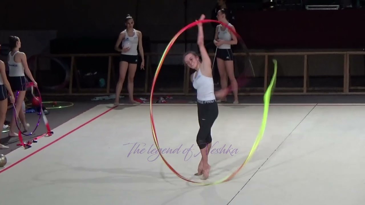 Maëlle MILLET (FRA) ribbon (2) - 2023 Grand Prix Thiais trainings
