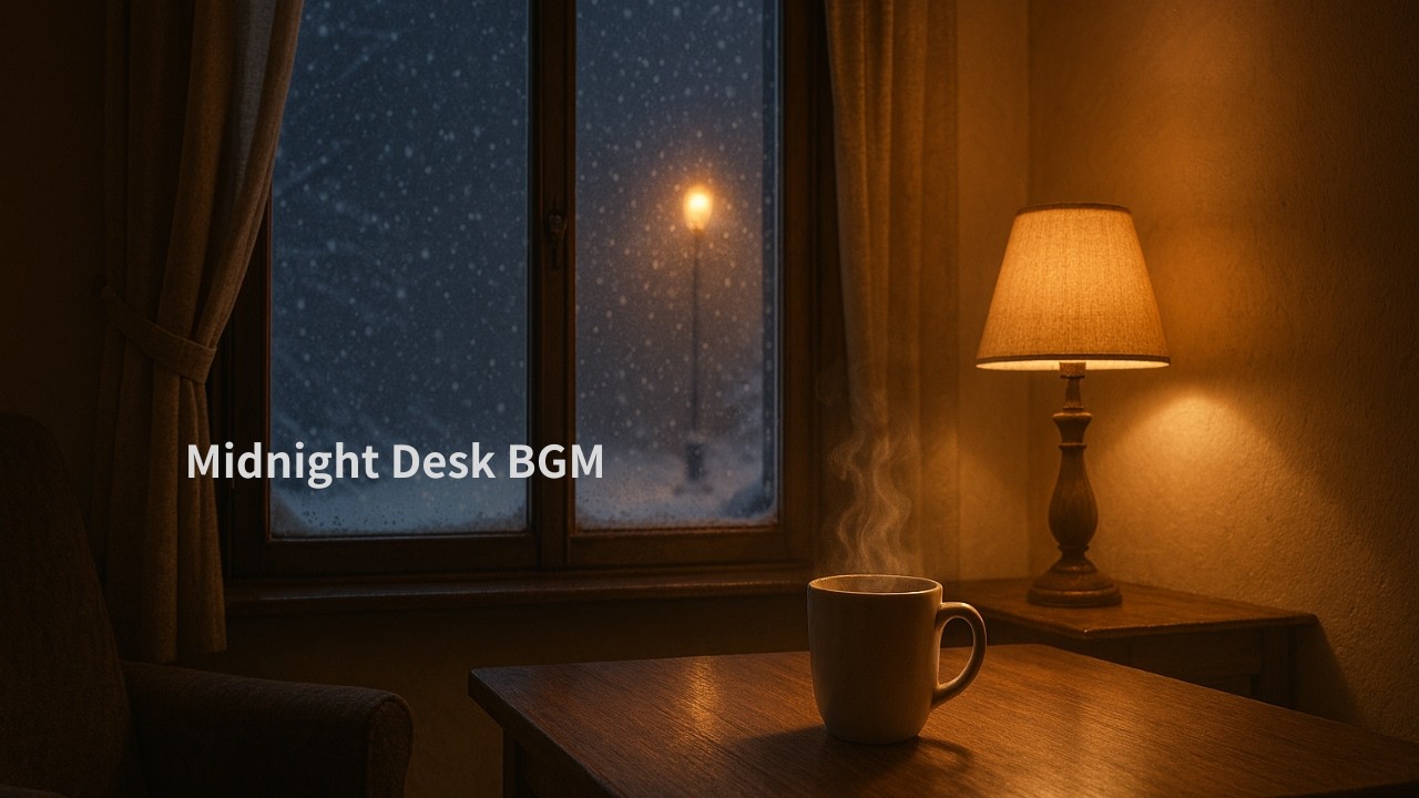 【Cozy Ambient】Home Hearth：安らぎの白 ｜ 雪夜、暖かい部屋で自分を抱きしめる至福の安らぎBGM [Vol.79]