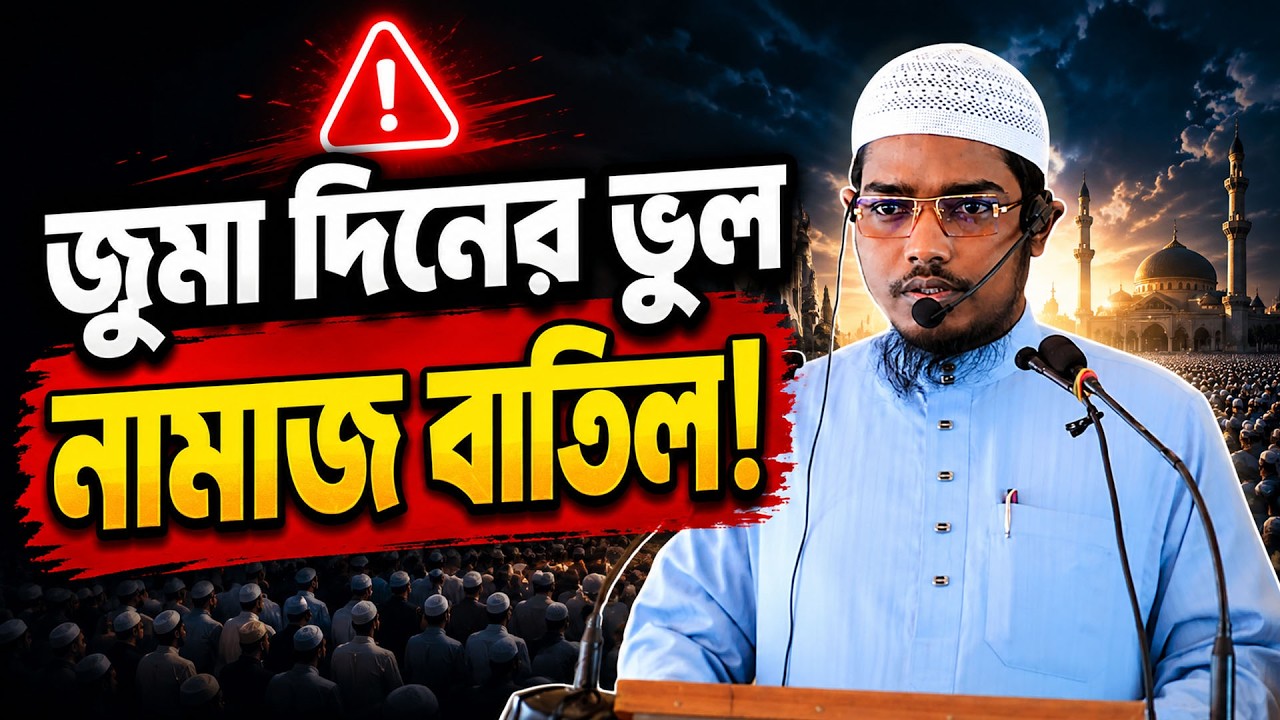 জুমার নামাজ আদায় করার পর ও জুমা বাতিল বলেছেন মুহাম্মাদ (সা:) কি সেই কারন।আবুল বাশার বিন হায়াত আলী