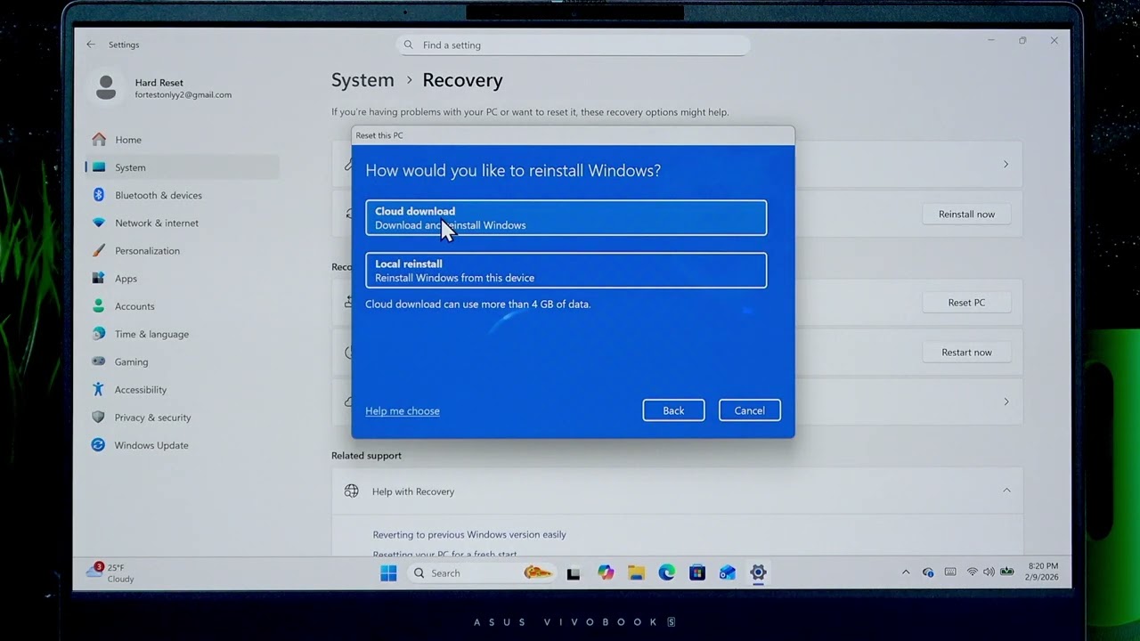 ASUS VivoBook S15 - How to Factory Reset
