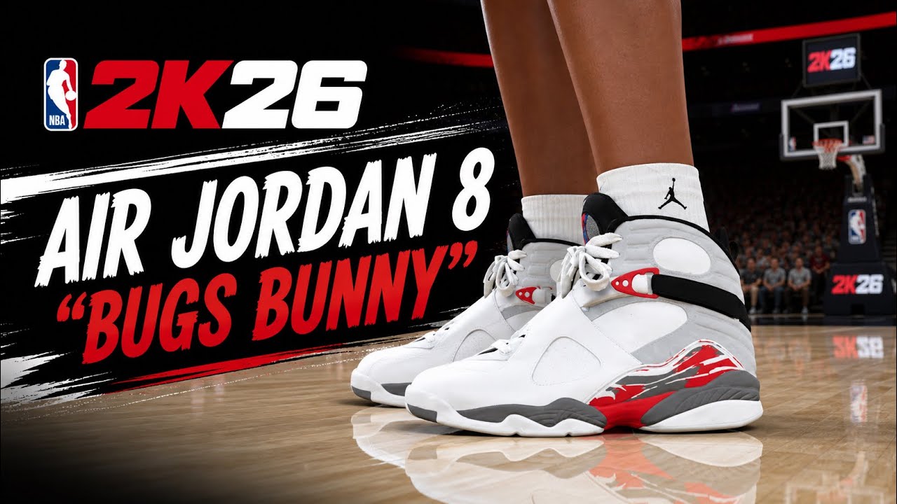NBA 2K26 Shoe Creator - Air Jordan 8 