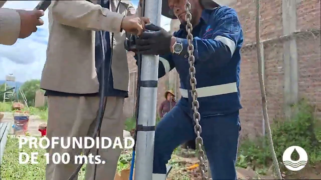 Instalación de Boma Sumergible E6XD40 de la marca CAPRARI para el municipio de Sipe Sipe