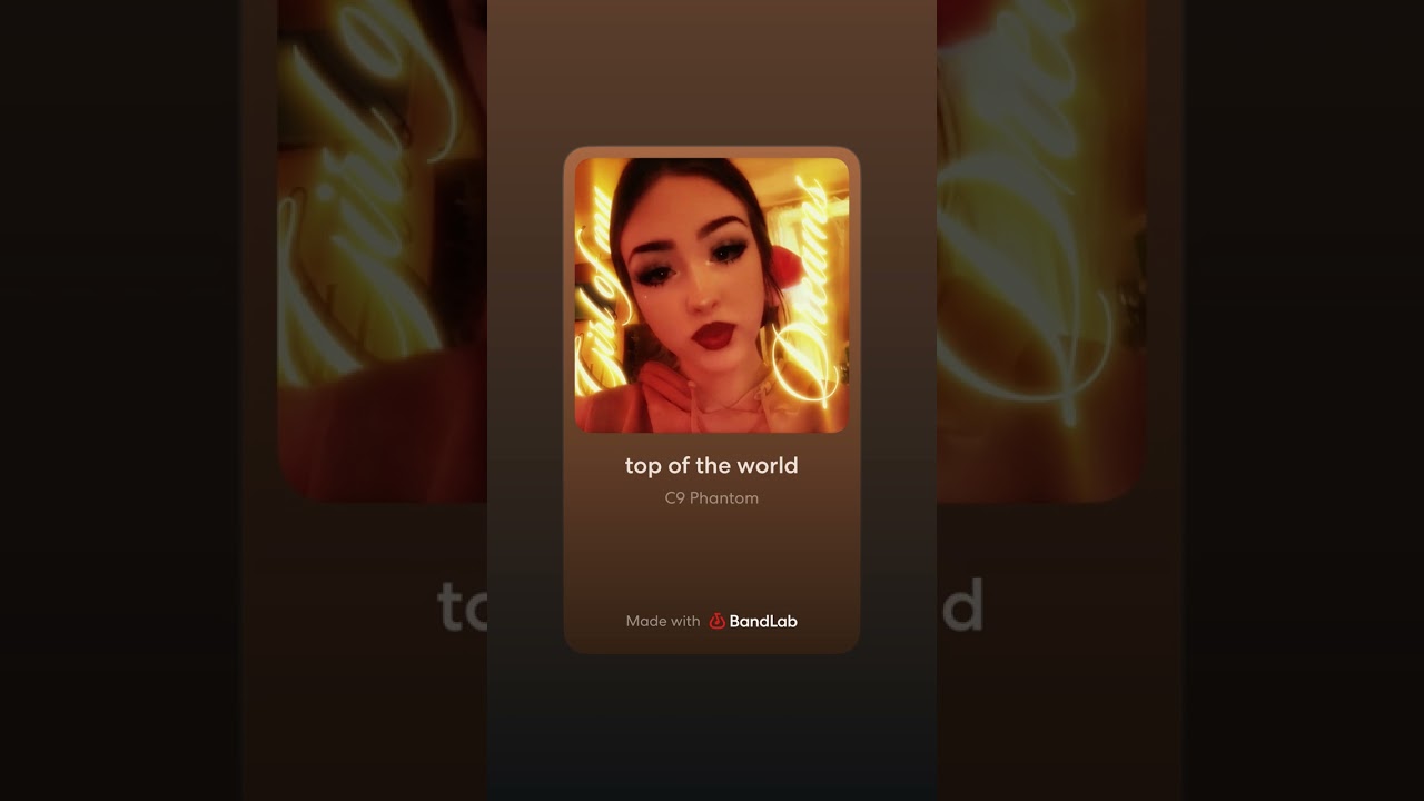 Top of the world (freestyle)