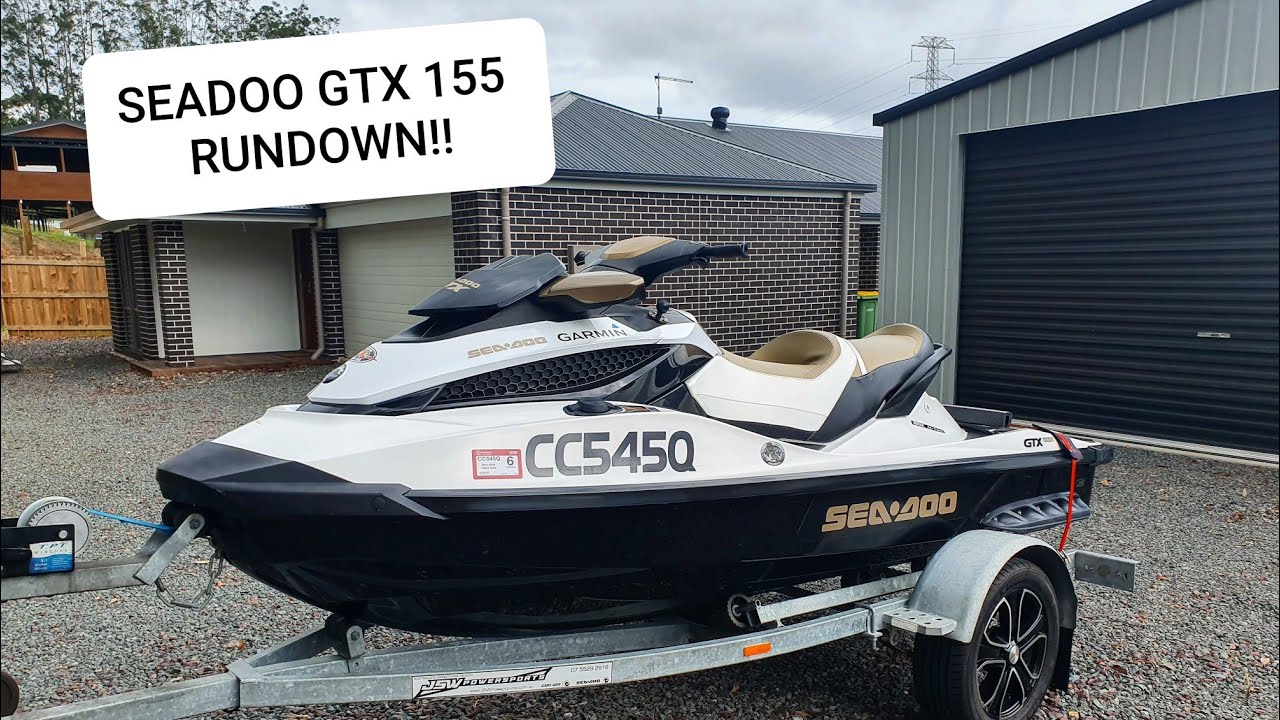 SEADOO GTX 155 REVIEW/WALKTHROUGH