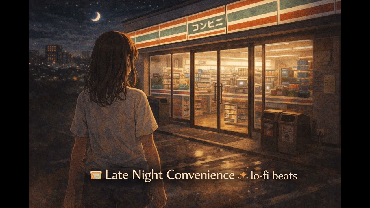 【作業用BGM 睡眠用BGM】Late Night Convenience.*. lo-fi beats