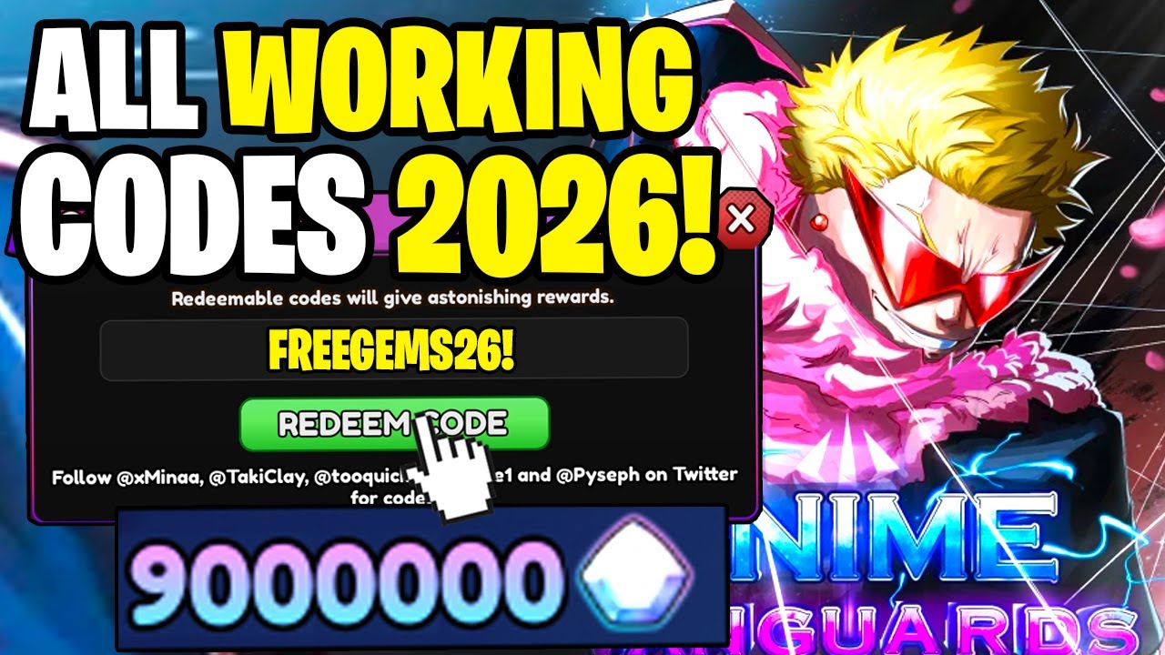 *NEW* ALL WORKING CODES FOR ANIME VANGUARDS IN JANUARY 2026! ROBLOX ANIME VANGUARDS CODES