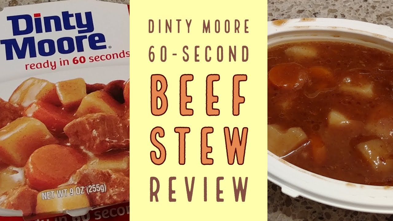 Dinty Moore Beef Stew - 60 Second, Shelf Stable - Packaged Meal Review