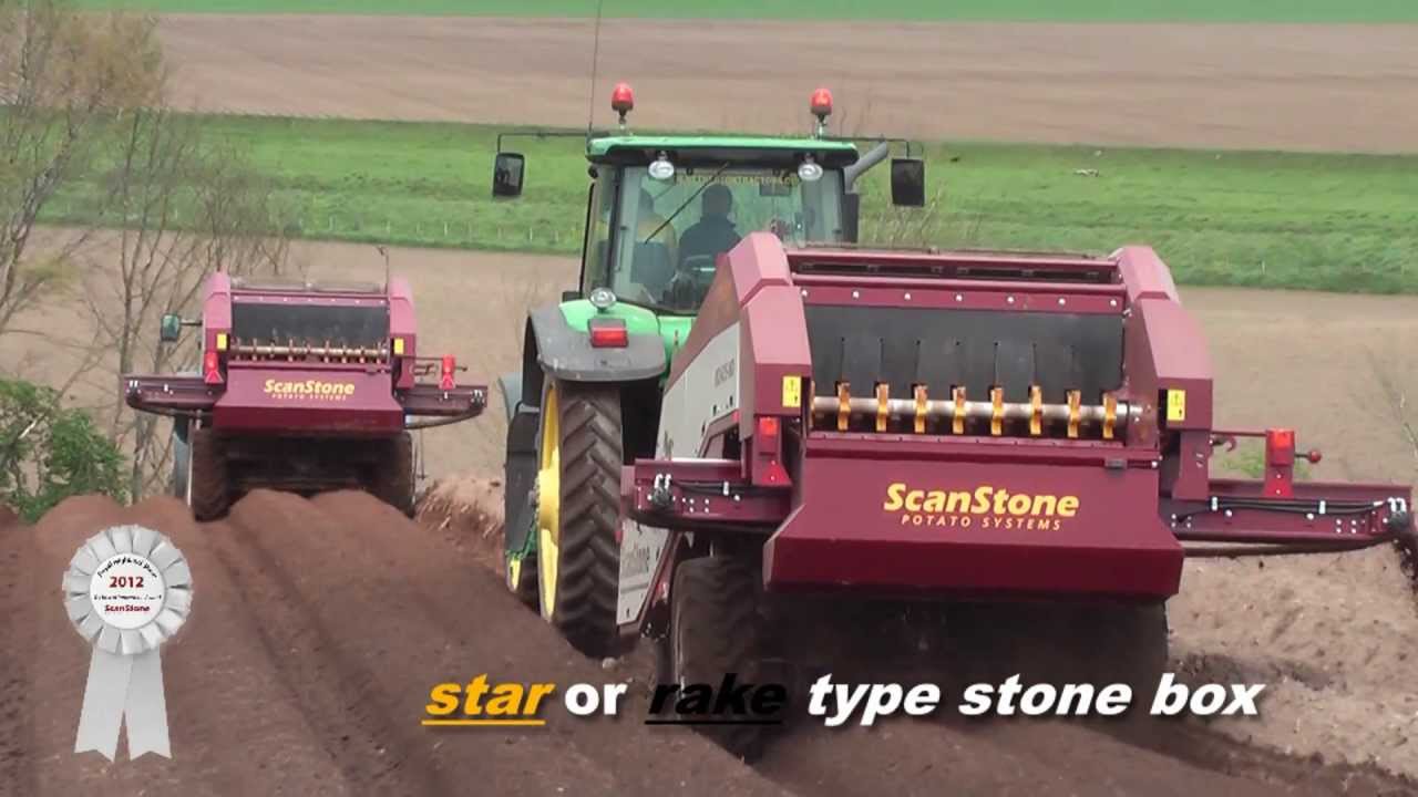 ScanStone Stone Picker / Rock Picker / Stone Separator / Destoner (4 Webber)