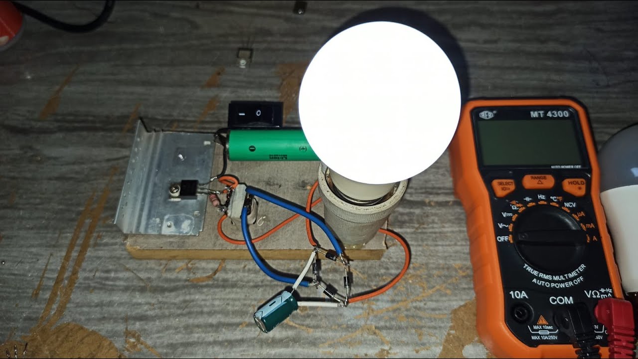 Como Fazer um Mini Inversor Caseiro - 4.2V para 345 Volts