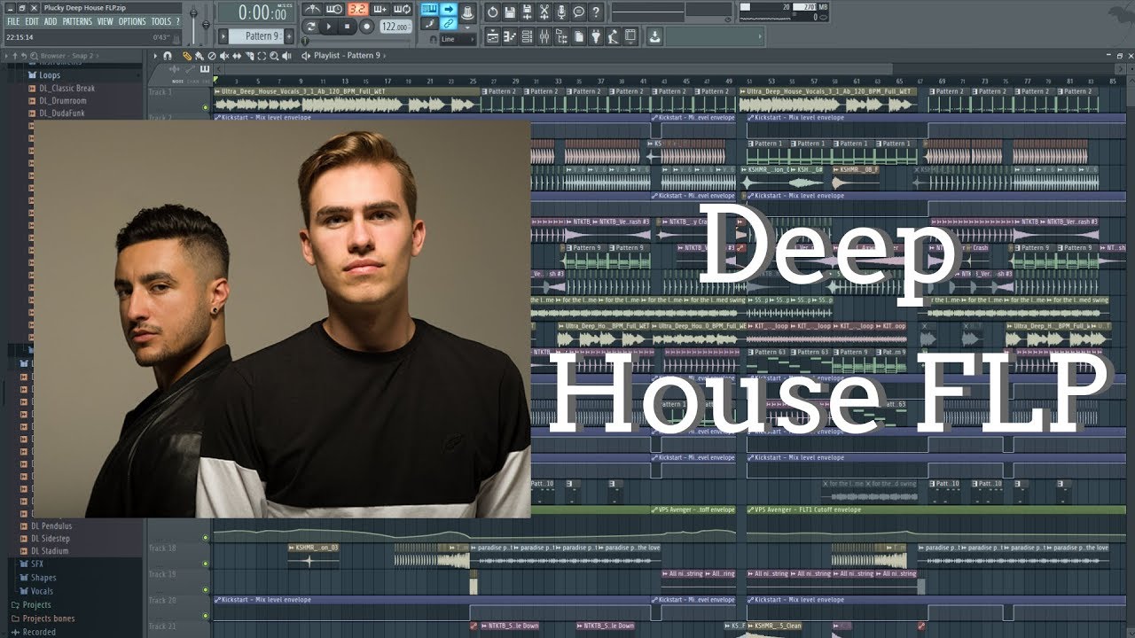 Professional Deep House FLP (Loud Luxury, Lucas & Steve, Meduza Style)