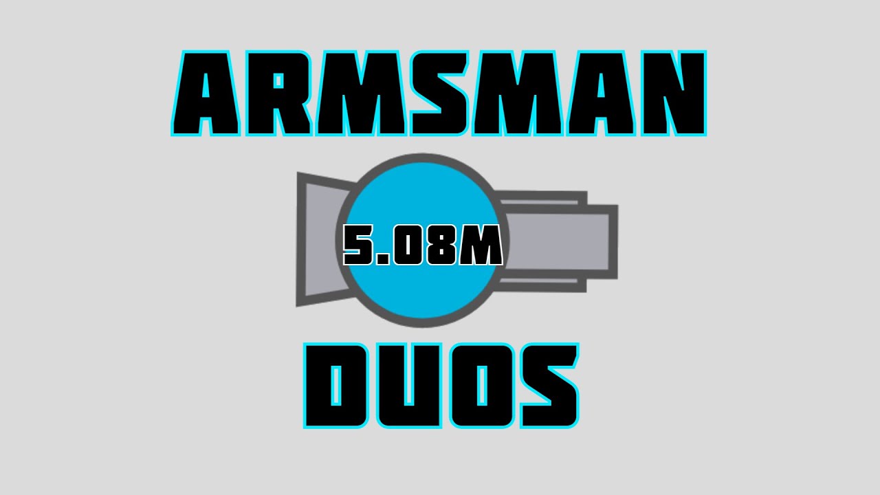 Arras.io - 5.08 Million Armsman World Record (Duos) | The Fastest 5m