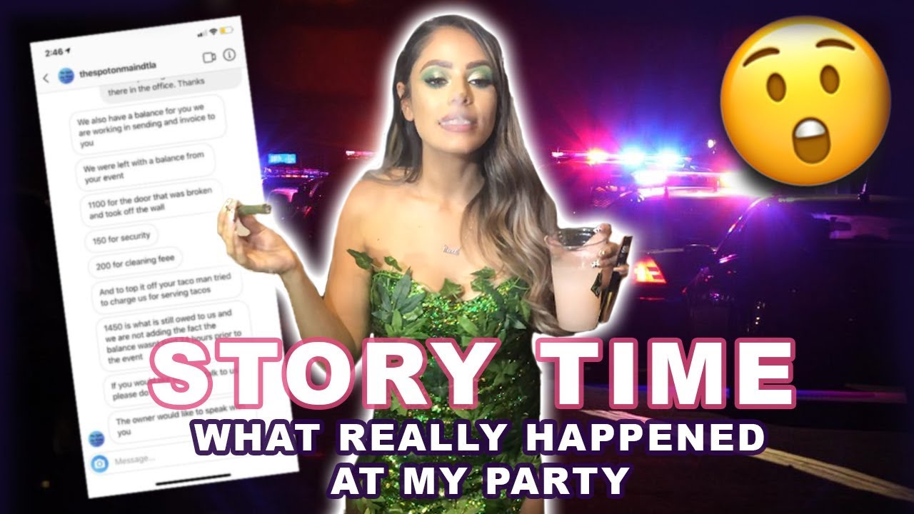 Story Time: What REALLY Happened At My Party | QueenCyn