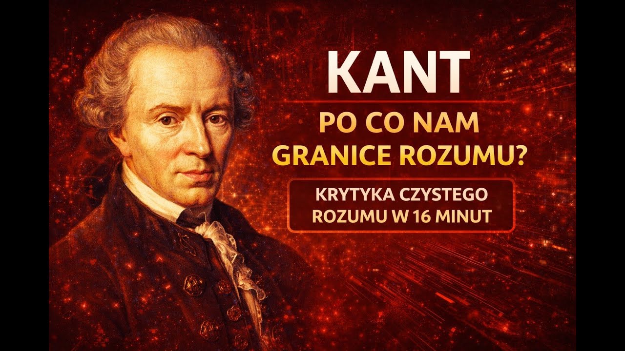 Kant: Po co nam granice rozumu? | Krytyka czystego rozumu w 16 minut