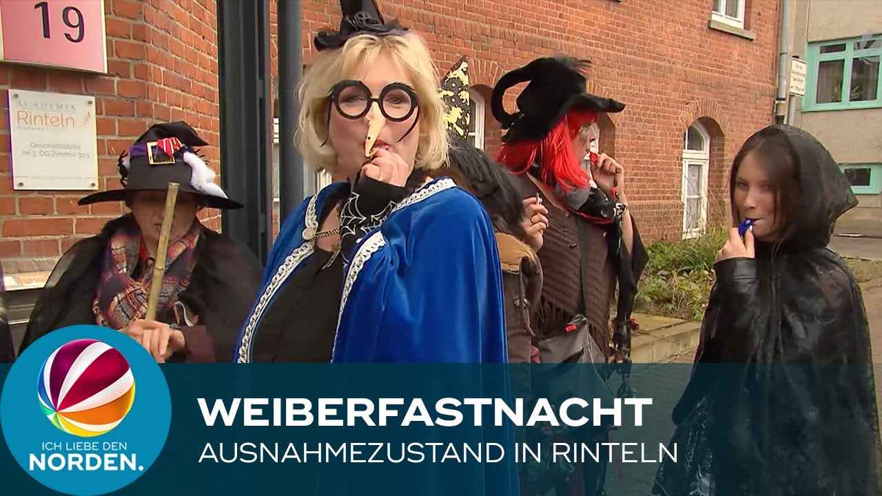 Weiberfastnacht: Ausnahmezustand beim Hexenmarsch in Rinteln