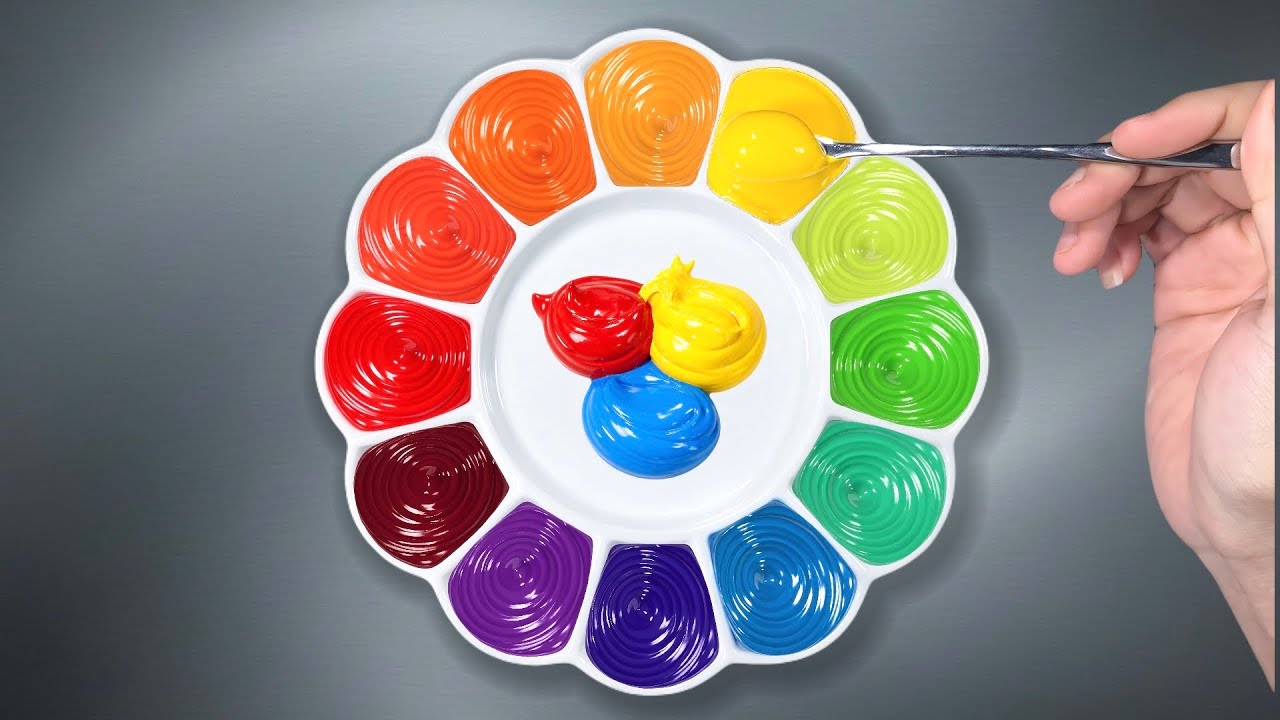 How To Create 13 Extremely Beautiful RAINBOW COLORS !🌈🎨