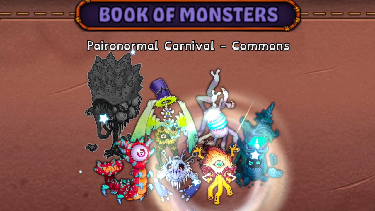 Minor Paironormal Carnival - How to get Monsters