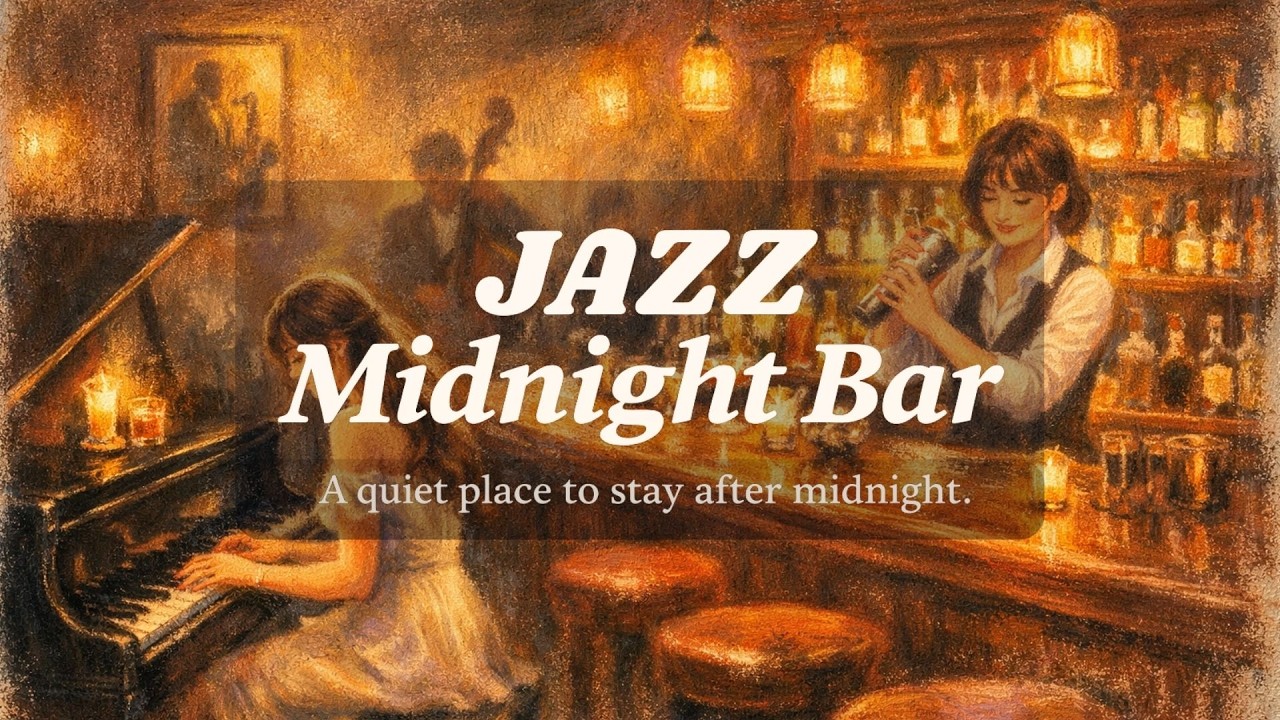 Smooth Late Night Jazz 深夜放鬆爵士｜JAZZ Midnight Bar