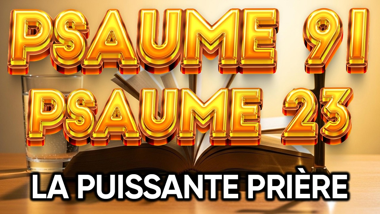 PRIÈRES POUR LE 07 MARS PSAUME 91 ET PSAUME 23   DEUX DES PRIÈRES LES PLUS PUISSANTES DE LA BIBLE 🙏