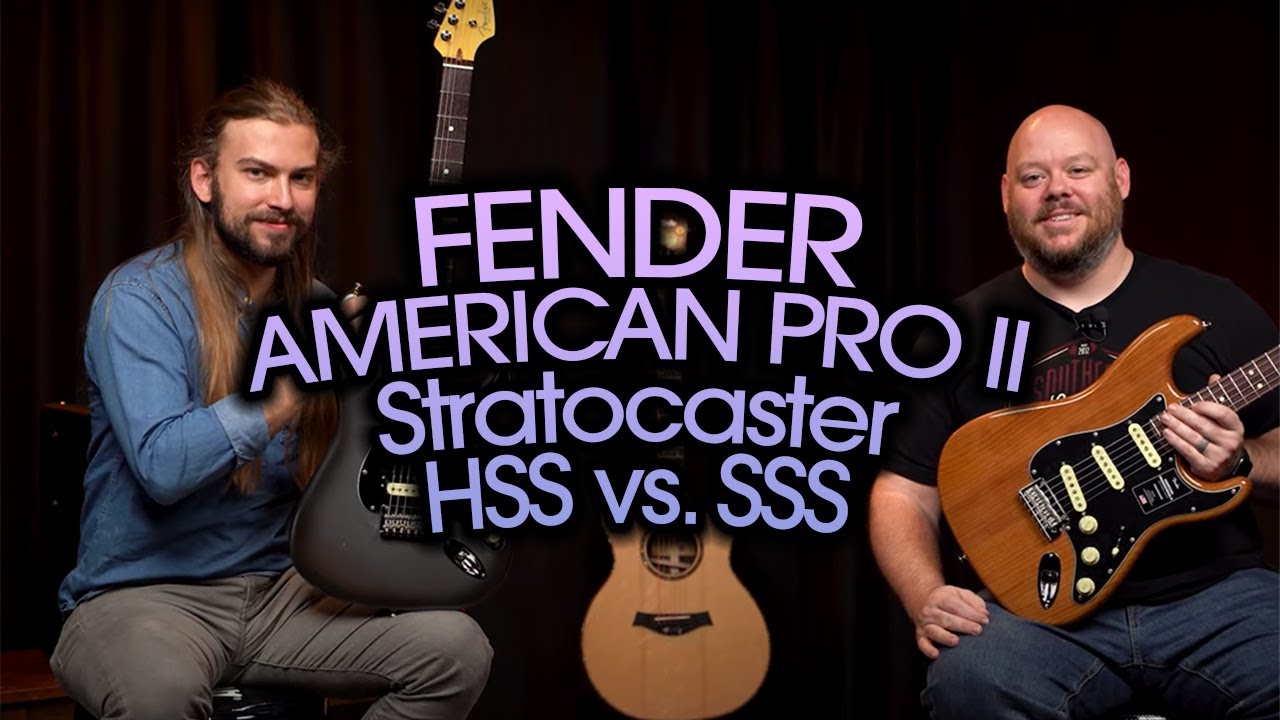 Fender American Pro II HSS vs. SSS | The Difference a Humbucker Makes