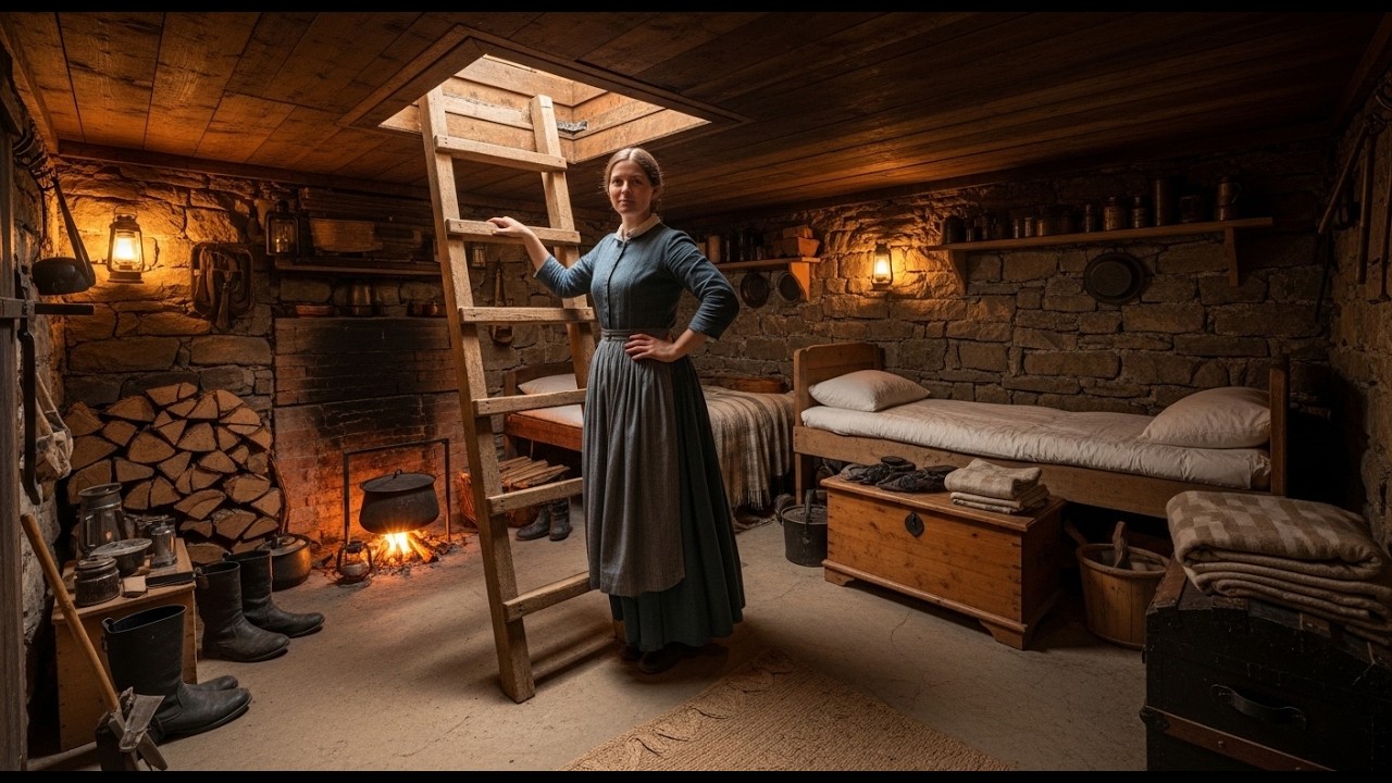 She Built a Secret Bedroom Beneath Her Cabin — Until the Worst Blizzard Made It Her Only Shelter