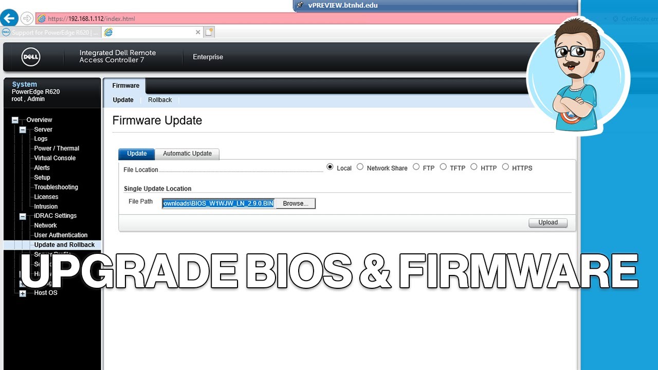 Dell PowerEdge R620 BIOS & Firmware Update!