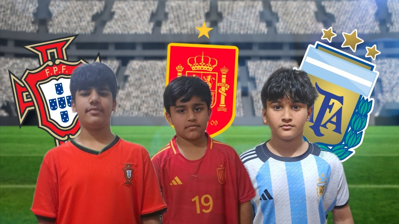 تحدي المنتخبات البرتغال 🇵🇹 و الارجنتين 🇦🇷 و اسبانيا 🇪🇦