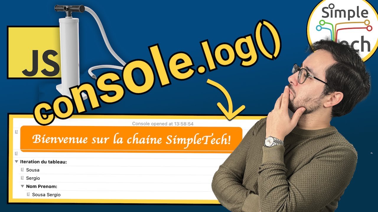 Javascript: les méthodes de console (log, trace, table, …)