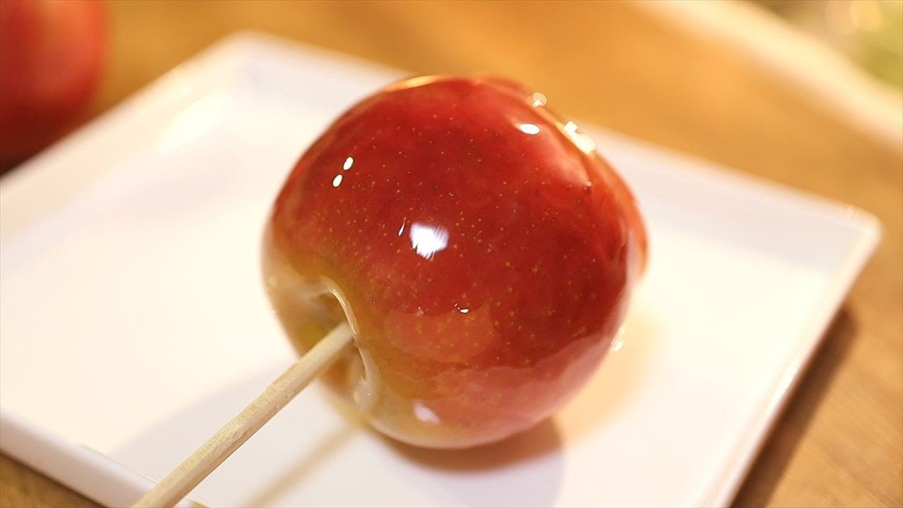 りんご飴の作り方【初心者必見】飴の失敗しないコツ☆簡単レシピ☆綺麗に仕上げるポイント Candied Apple Recipes｜Coris cooking