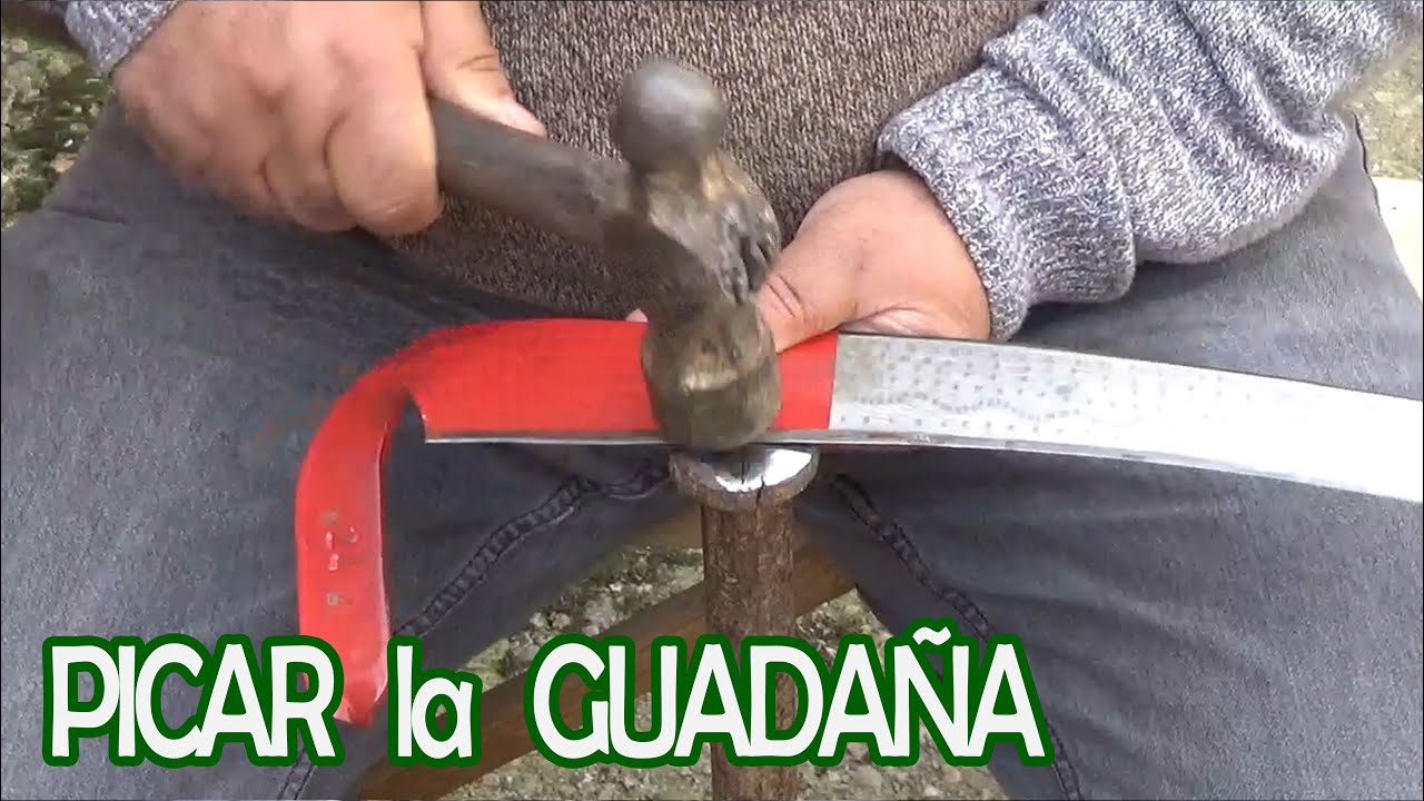 Afilar o Picar La GUADAÑA
