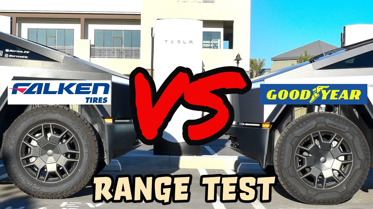 Cybertruck Tire Showdown: Falken Wildpeak AT4W vs Goodyear Wrangler AT