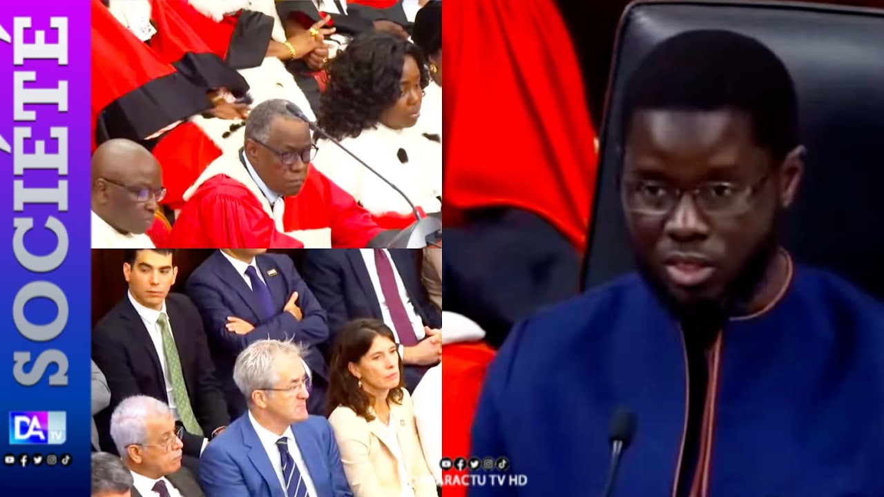 Intégralité Discours du PR Bassirou Diomaye faye à l'ouverture de la rentrée des Cours et Tribunaux