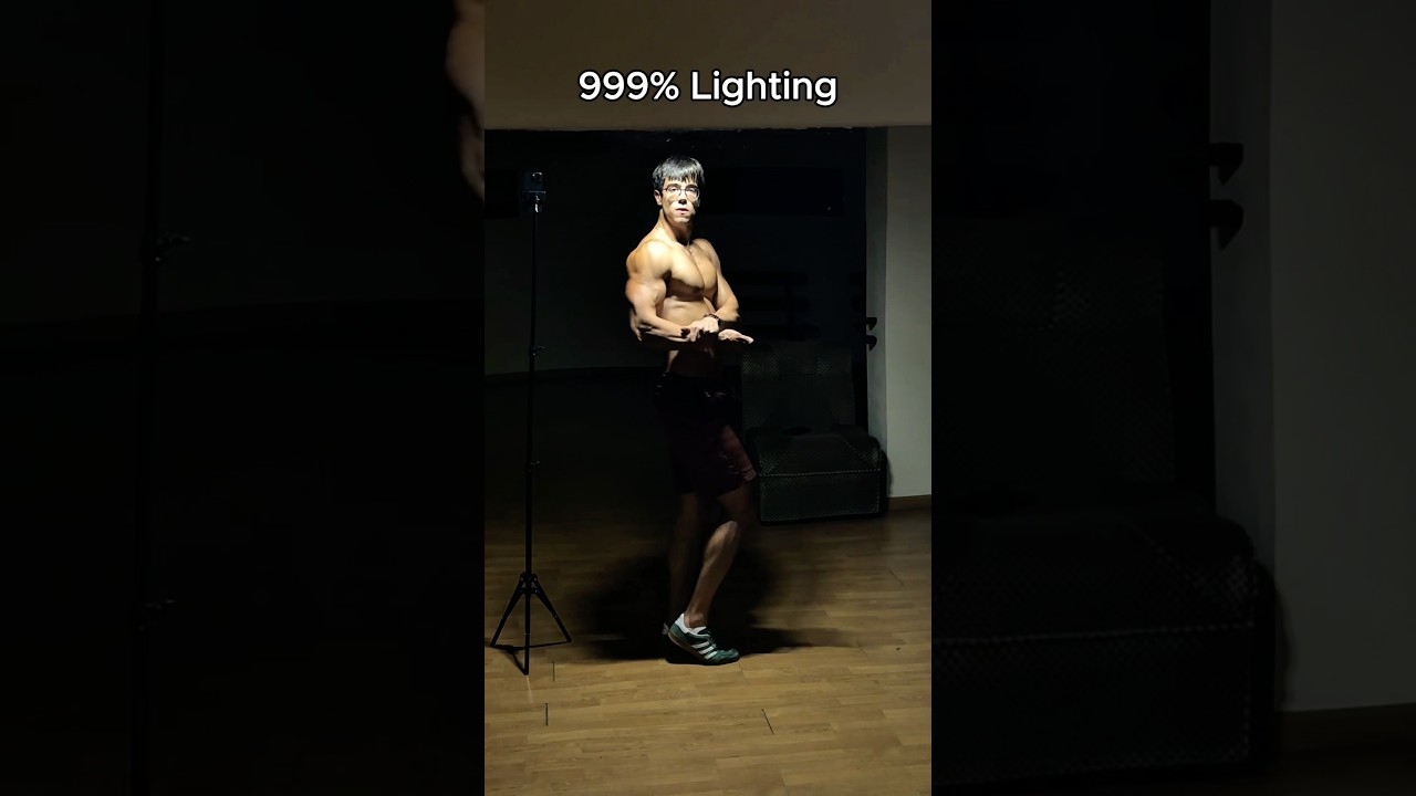 999% Lighting just hits different&hellip; GymLamp for posing #gym #gymbro #gymrat #gymbros #gymrats