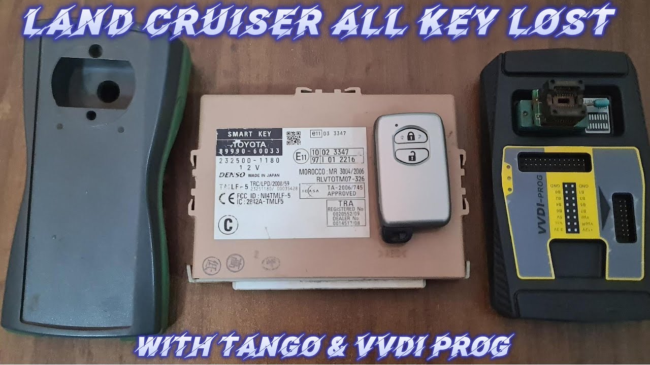 Toyota land cruiser all key lost