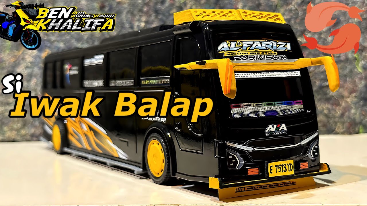 ALFARIZI NIH COOO‼‼MODIF MINIATUR BUS BASURI AKA WISATA GANK🔥🔥🔥
