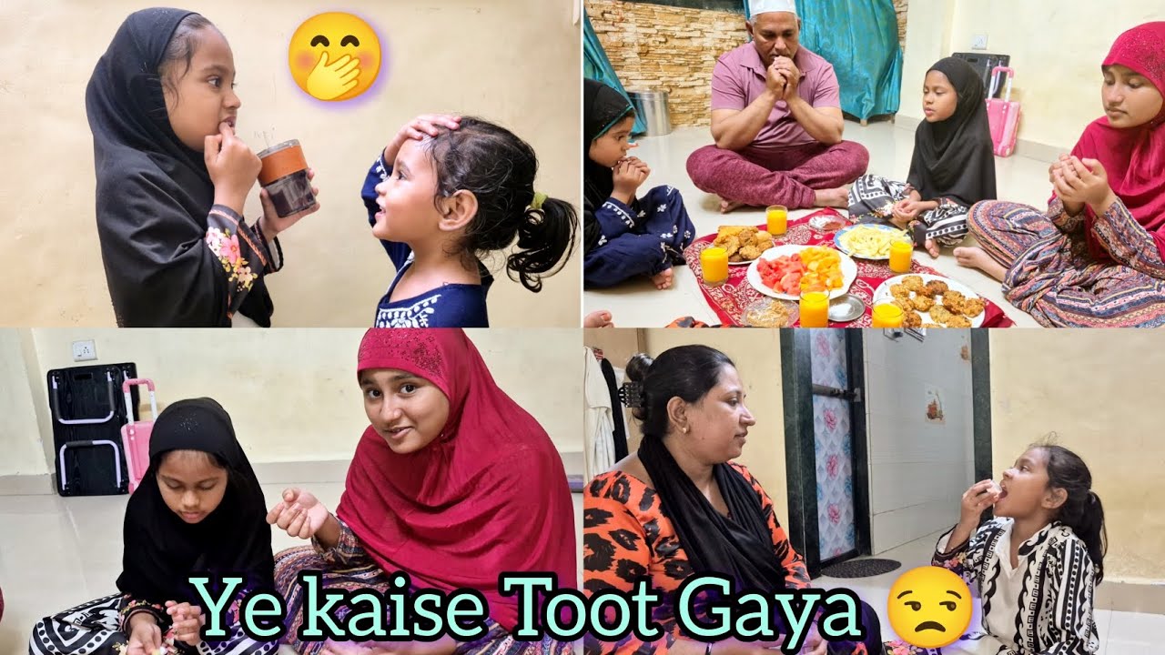 Ye Kaise Toot Gaya 🤭 | Shab e barat Ka 2 Roza Ho Gaya 😊 | Dono bachche bimar 🤒 | 