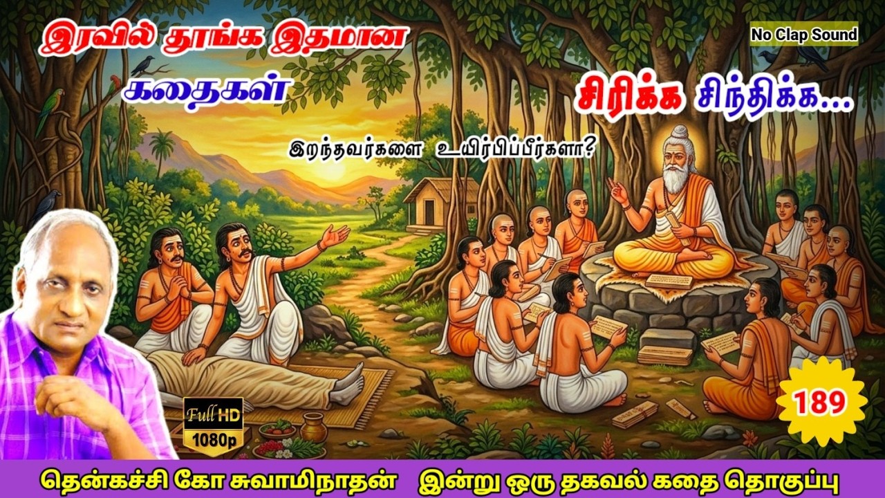 மன அழுத்தம் நீங்கி கவலைகள் மறந்து தூங்க Thenkachi Ko Swaminathan கதைகள் 189 | தவறான மந்திர புரிதல்
