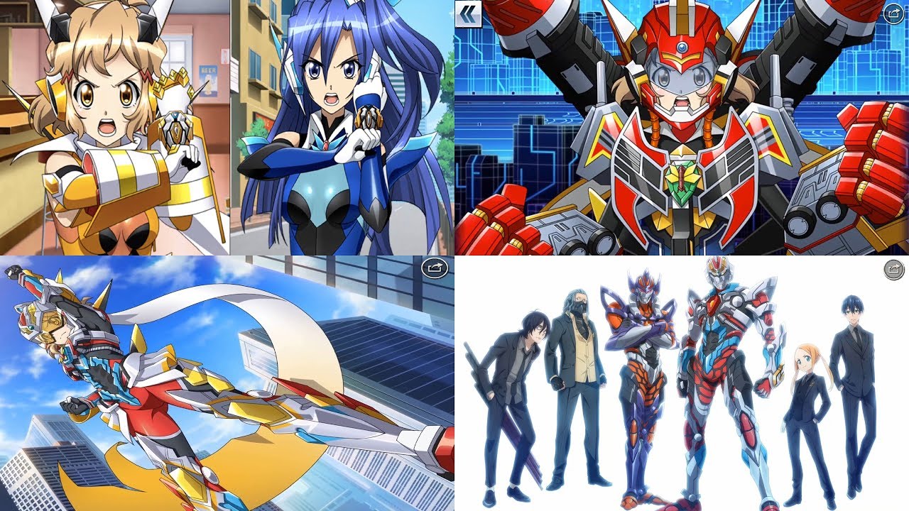 SSSS.GRIDMAN x SYMPHOGEAR XD UNLIMITED (UNITS + EVENT CG) l グリッドマン x シンフォギアXD (夢を唄う英雄)