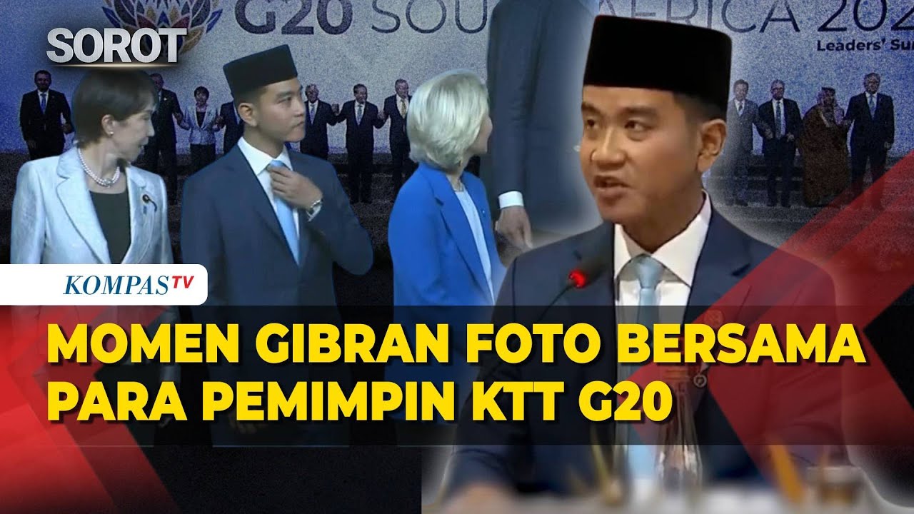Momen Gibran Foto Bersama Pemimpin KTT G20, Sederet dengan Erdogan hingga PM Jepang
