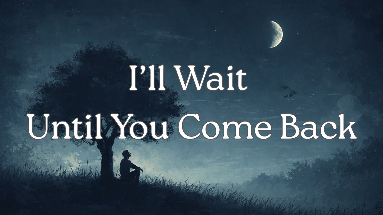 I’ll Wait Until You Come Back | Heartfelt Love & Longing (Official Audio)