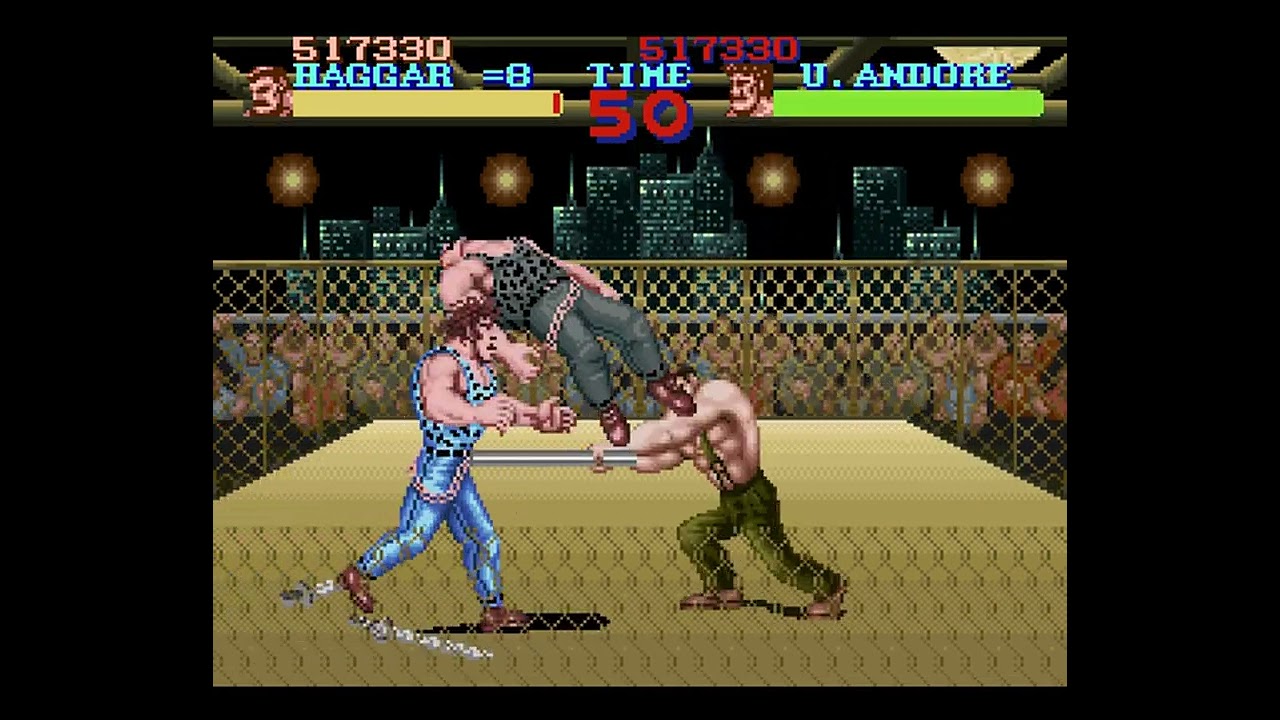 Final Fight (SNES) Longplay - No Death Haggar