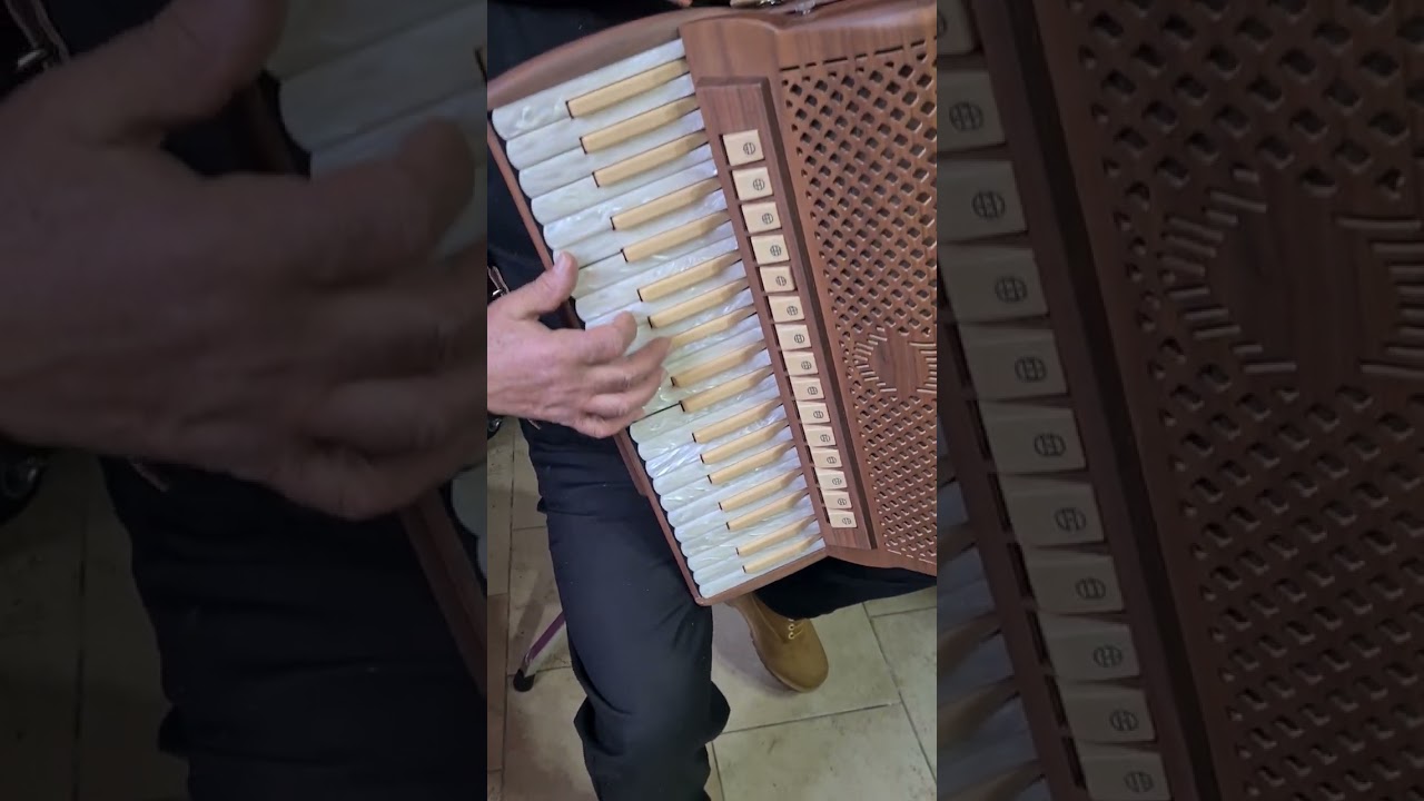FISARMONICA OTTAVIANELLI ACERO WOOD 5/5 DUE VOCI IN CASSOTTO
